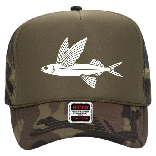 Green Camo Trucker Hat