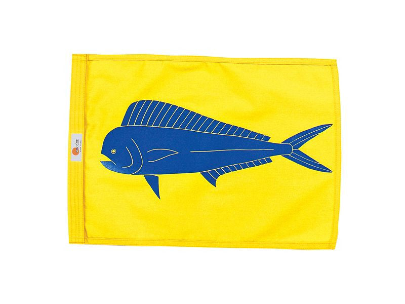 Dolphin / Mahi-Mahi Sun Dot Marine Capture Flag