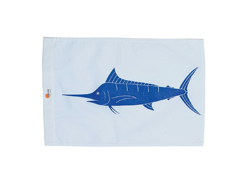 White Marlin Sundot Marine Capture Flag