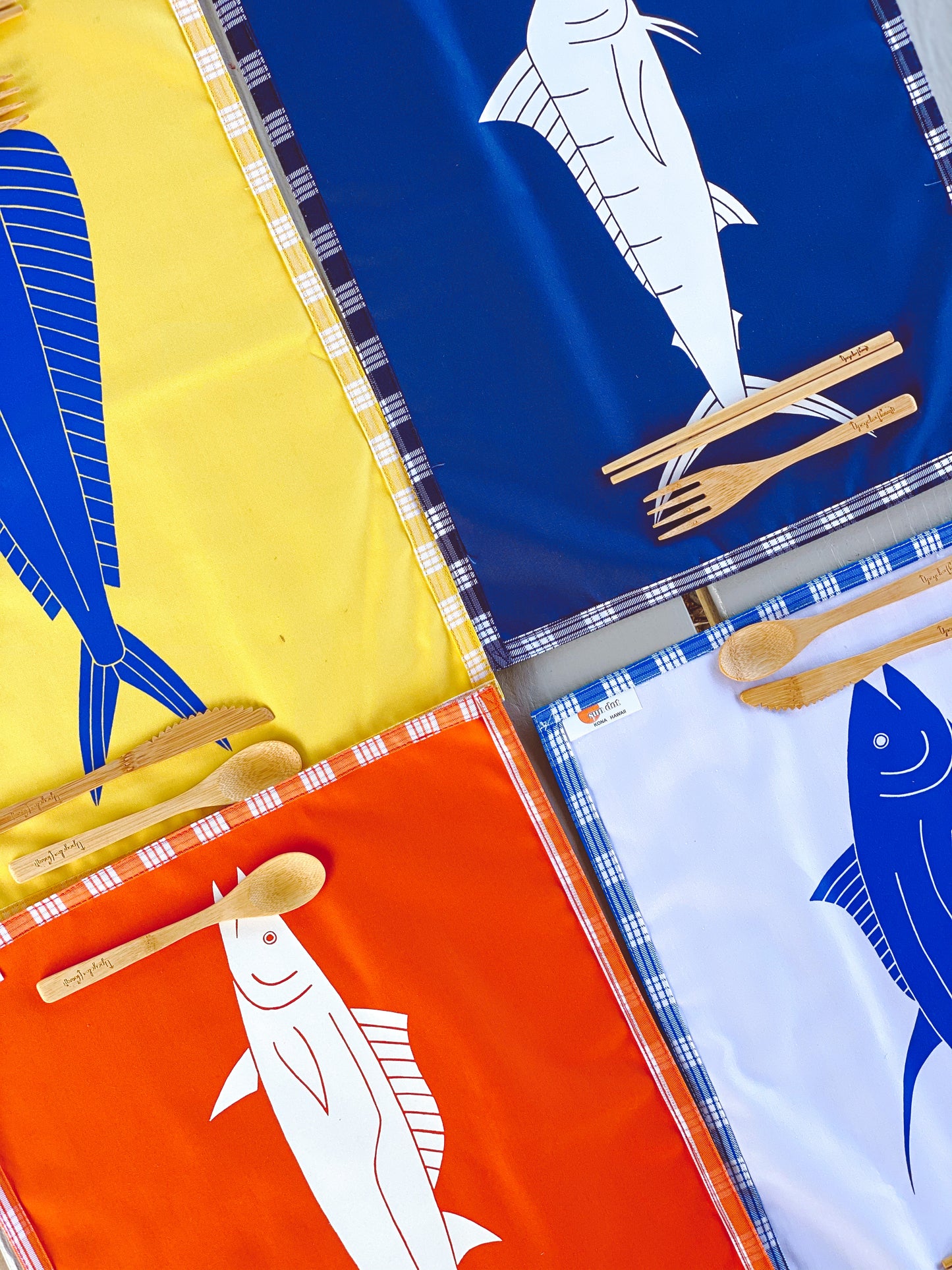 Fish Flag Placemats