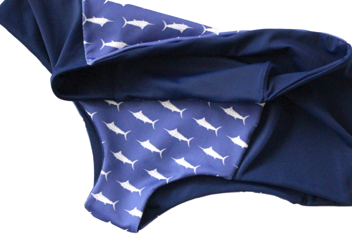 Sundot Marine + CBB Hawaii - Honoli’i Reversible Swimsuit High-Waisted Bottom