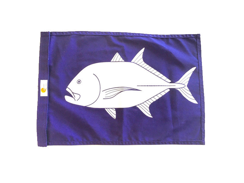 Giant Trevally / Ulua Sun Dot Marine Capture Flag