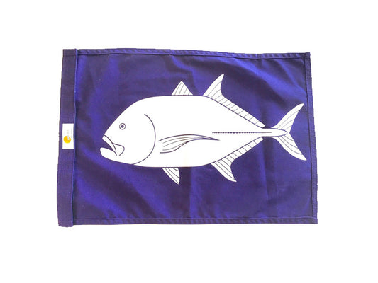Giant Trevally / Ulua Sun Dot Marine Capture Flag