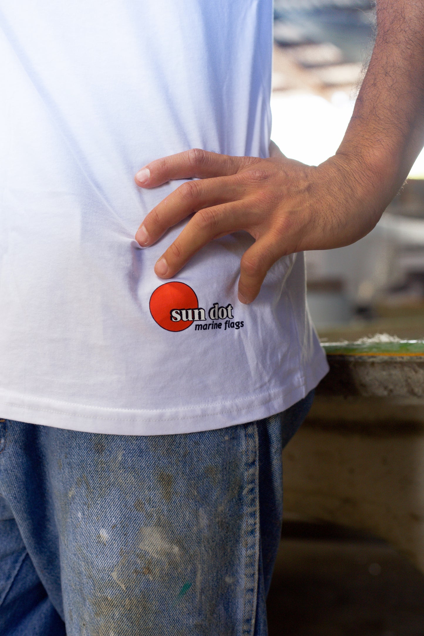 SALE - White Yellowfin Tuna / Ahi Tank Top