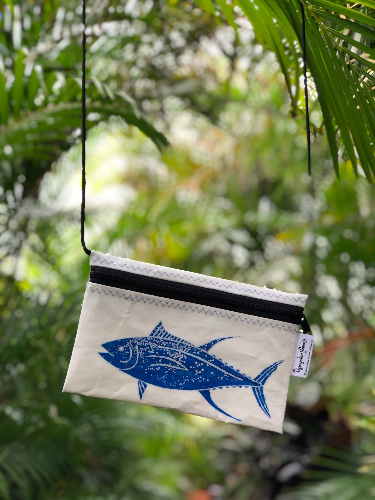 Upcycle Hawaii Yellowfin Tuna / Ahi Water Resistant Pouch