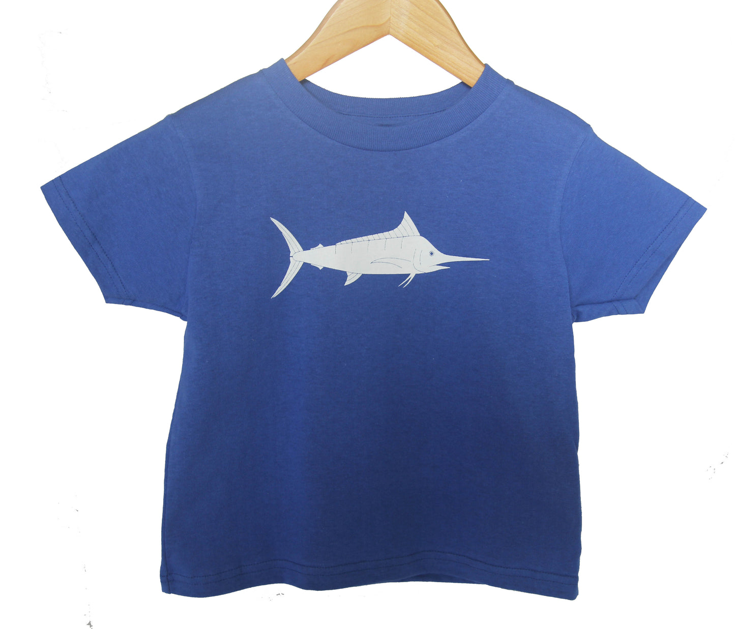 Blue Marlin Sun Dot Kids T-shirt