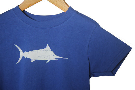 SALE - Blue Marlin Kids T-Shirt