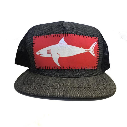 Shark Sundot Marine Hand-Stitched Patch Hat