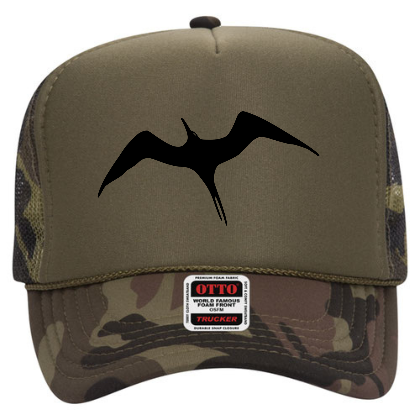 Green Camo Trucker Hat