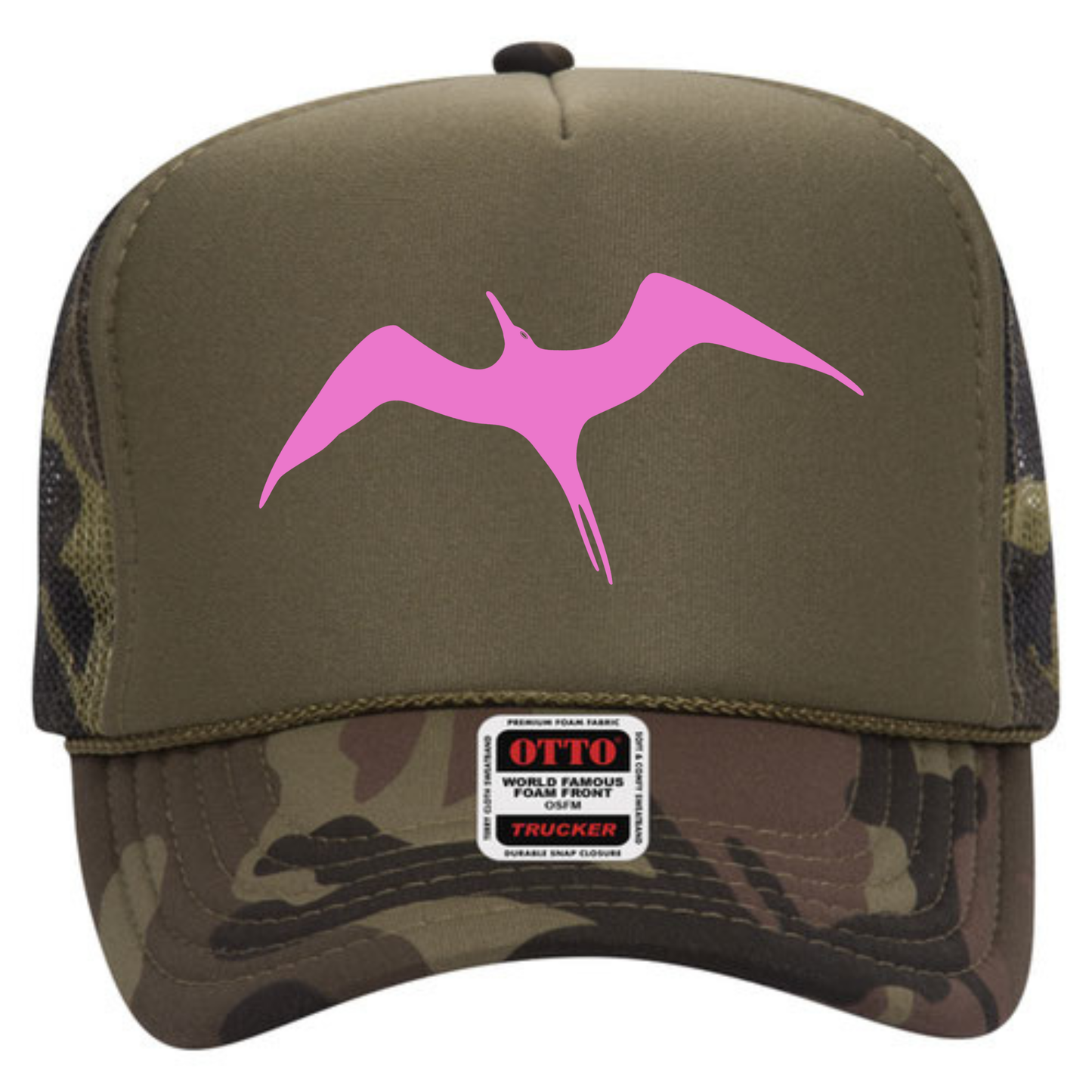 Green Camo Trucker Hat