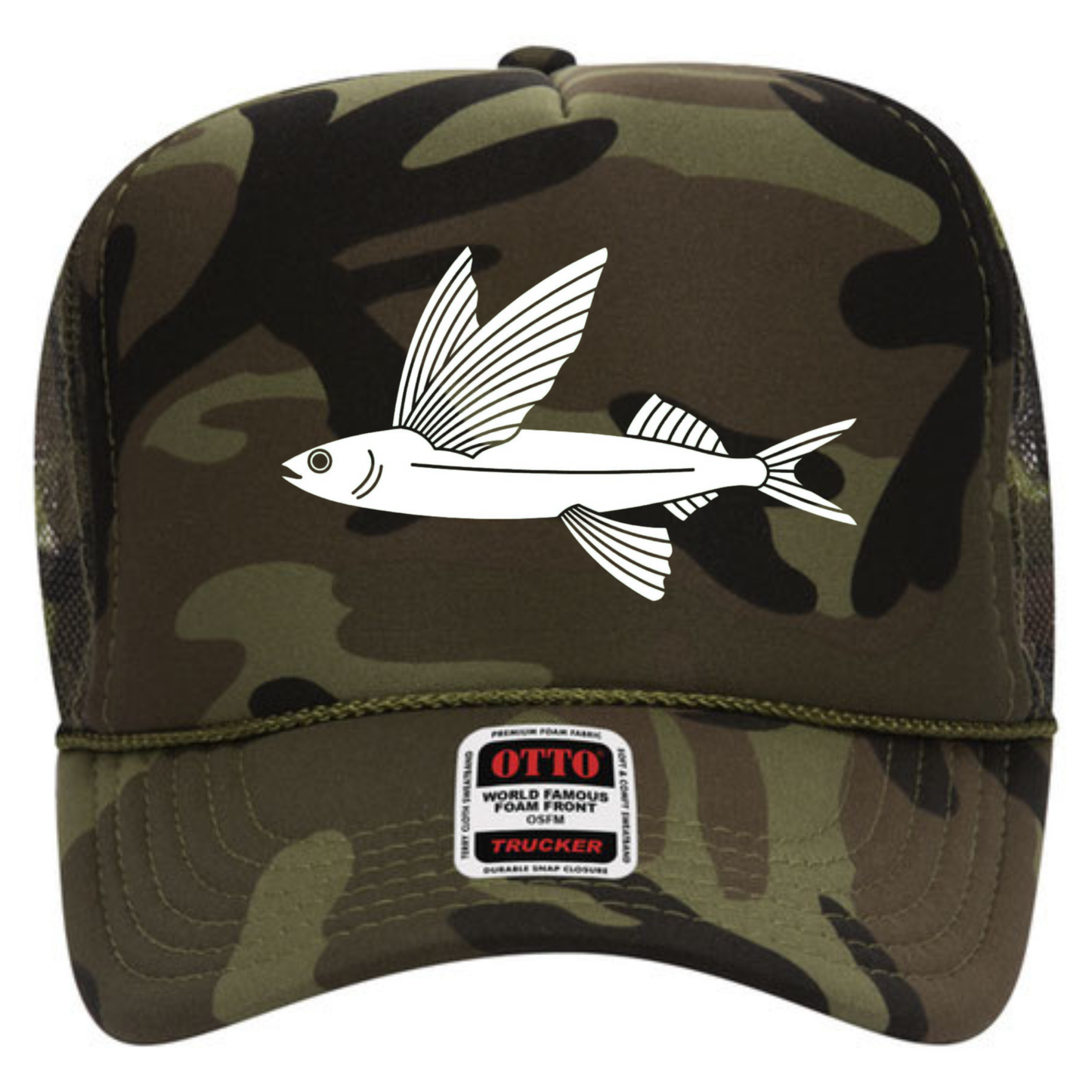 Full Camo Trucker Hat