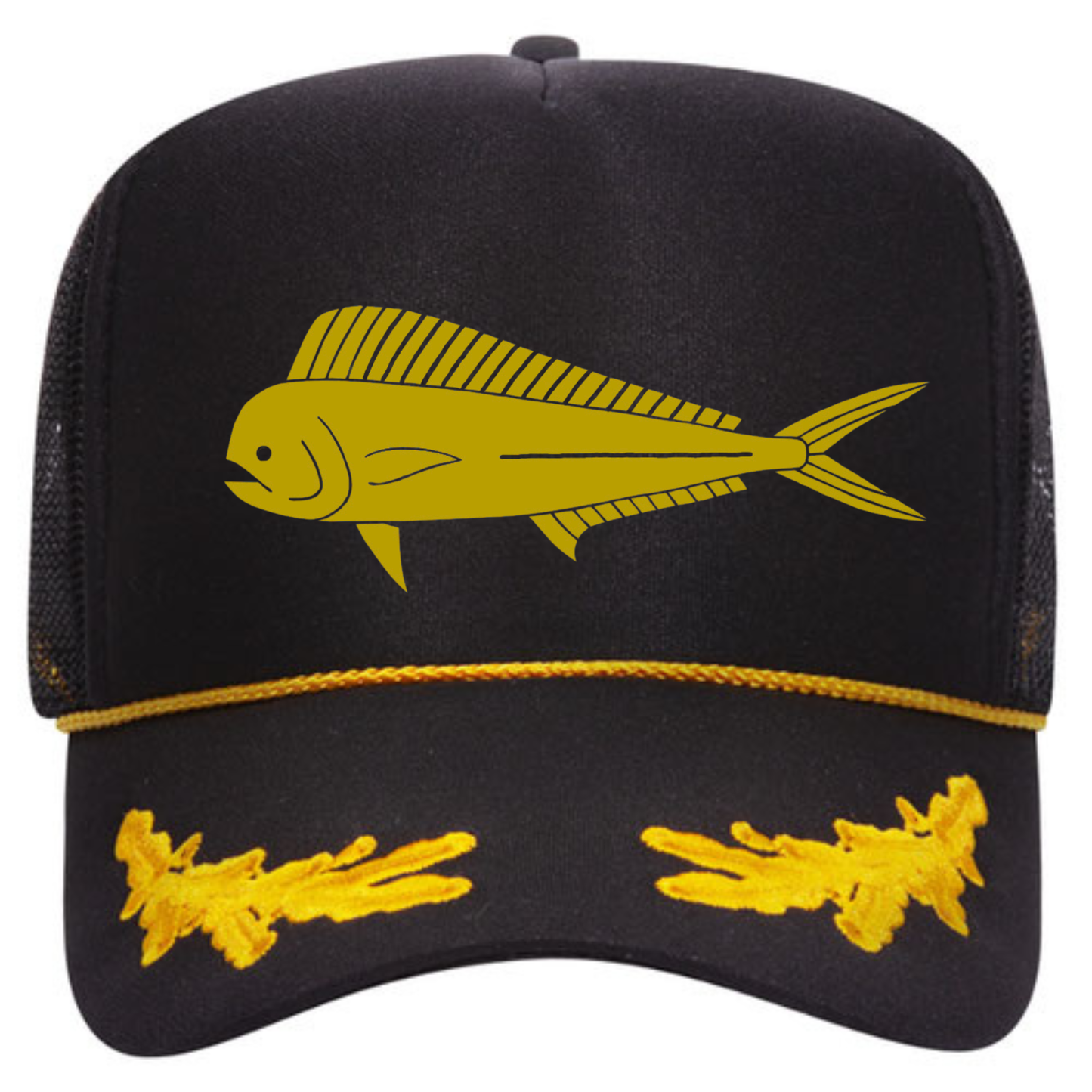Captain’s Sun Dot Marine Trucker Hat