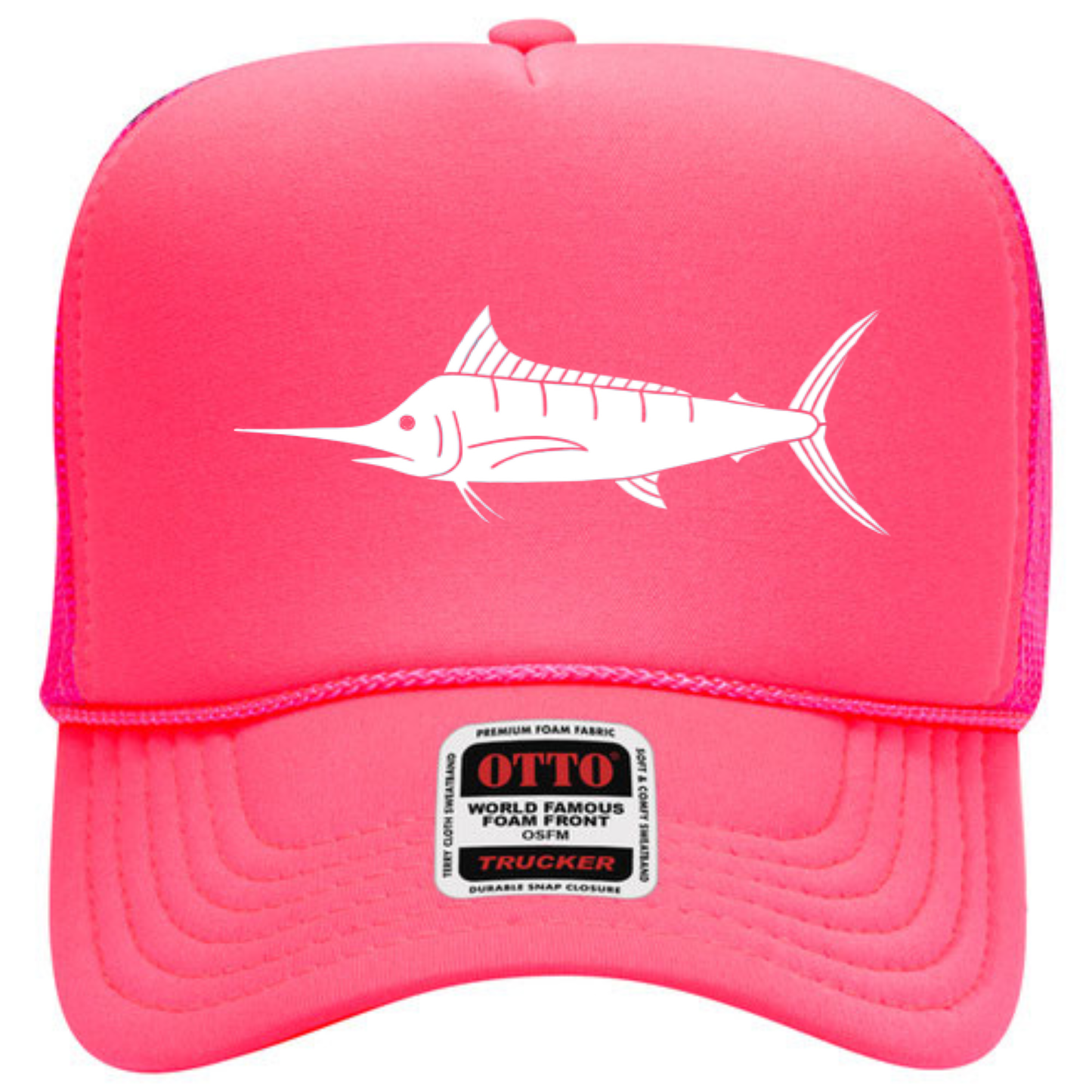 Marlin Trucker Adult Hat