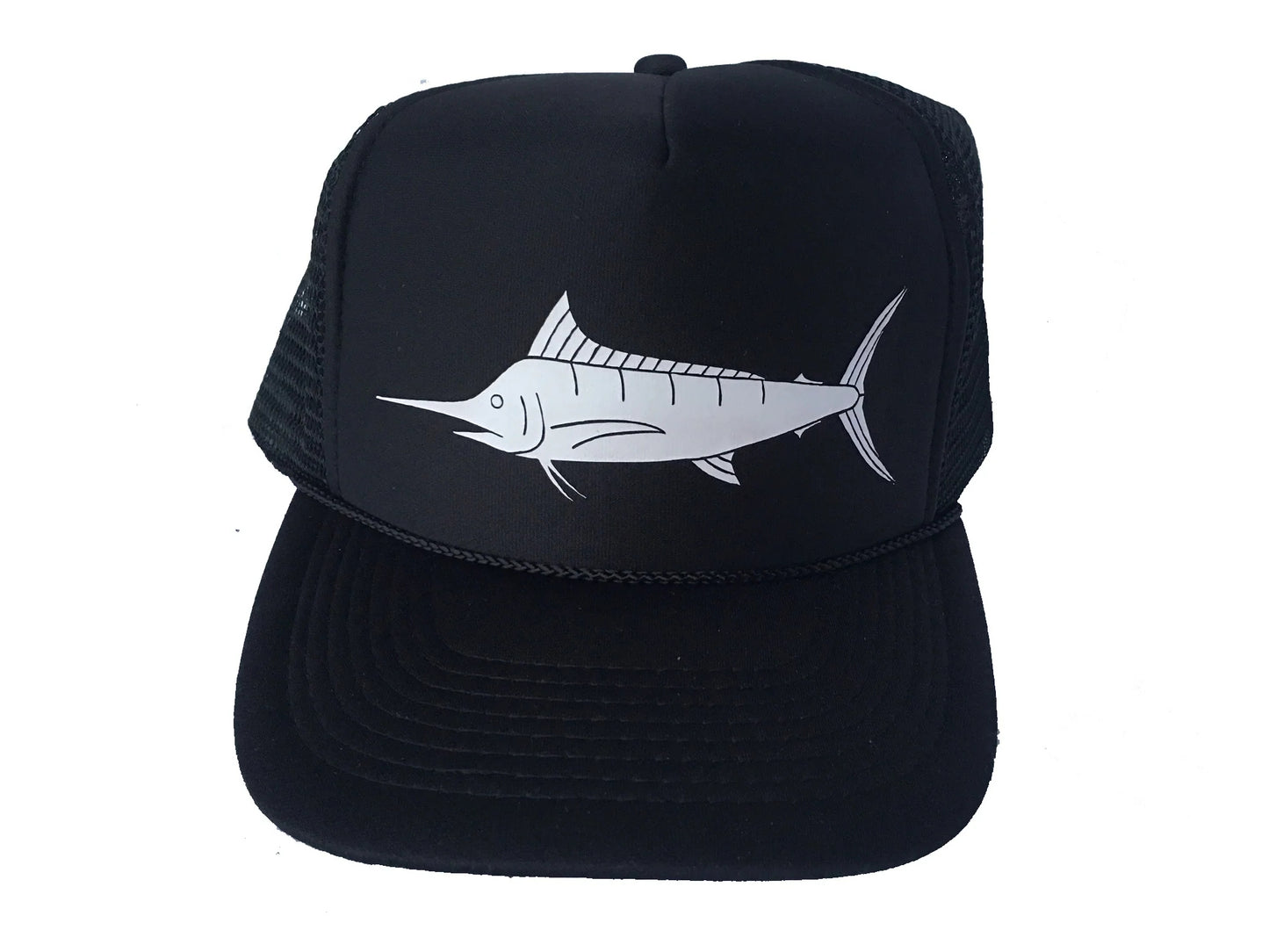 sundot marine blue marlin trucker hat