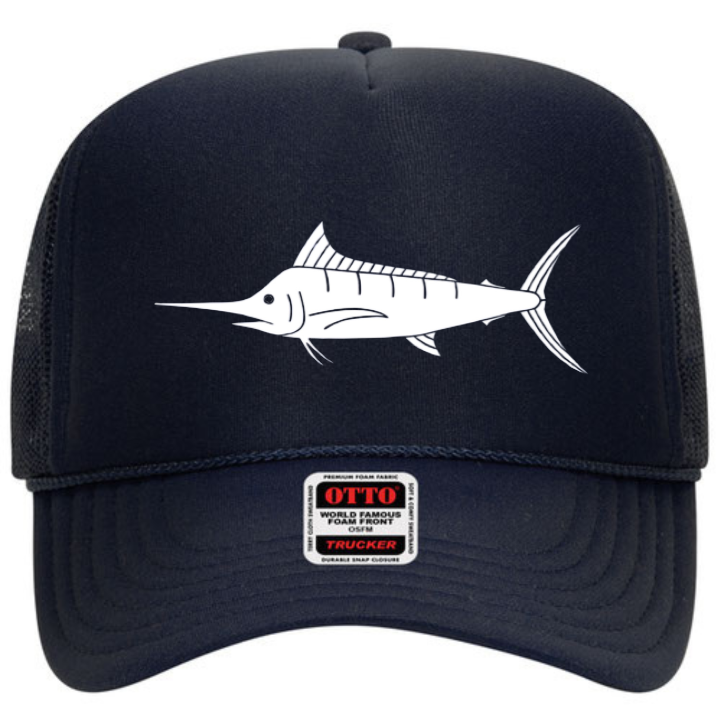 Marlin Trucker Adult Hat