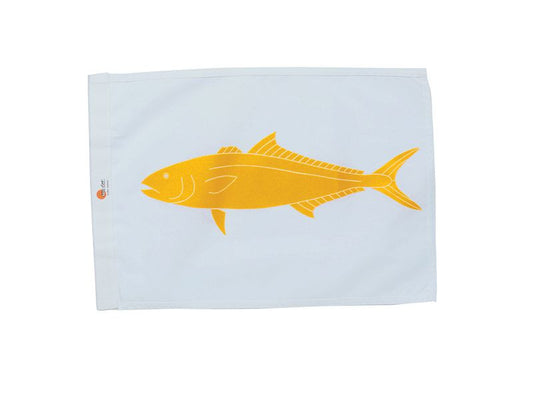 Yellowtail / Kahala Sun Dot Marine Capture Flag