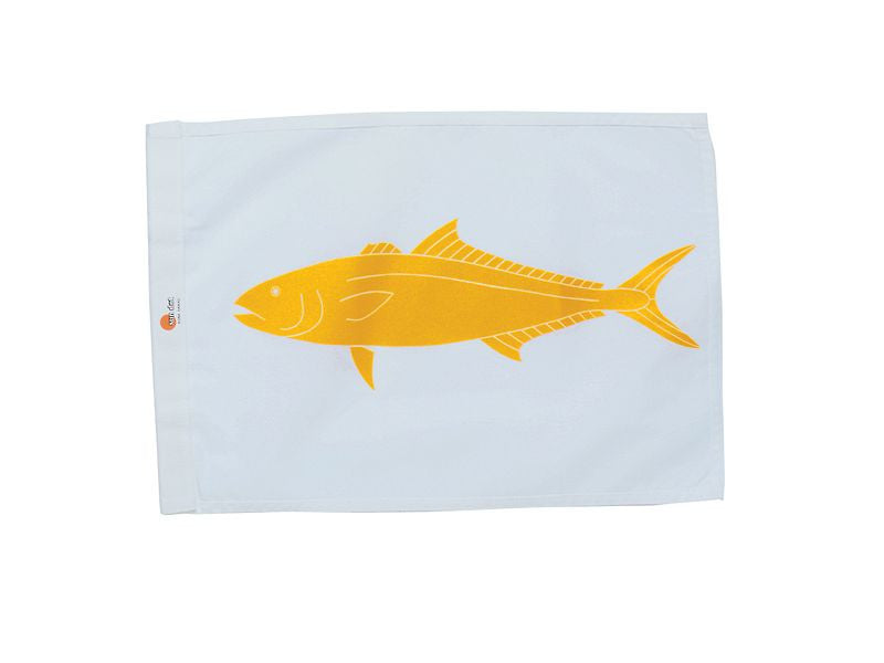 SALE - Yellowtail / Kahala Sun Dot Marine Capture Flag