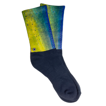 Mahi Mahi Fish Skin Socks