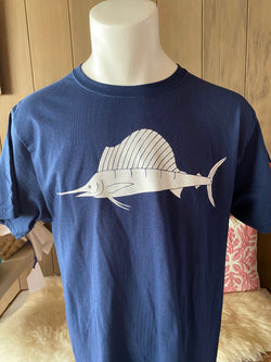 Sailfish Mens 100% Cotton Tee
