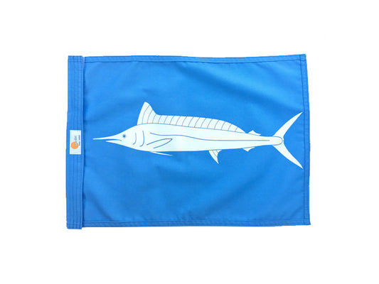 Sundot Marine capture flag Spearfish - powder blue