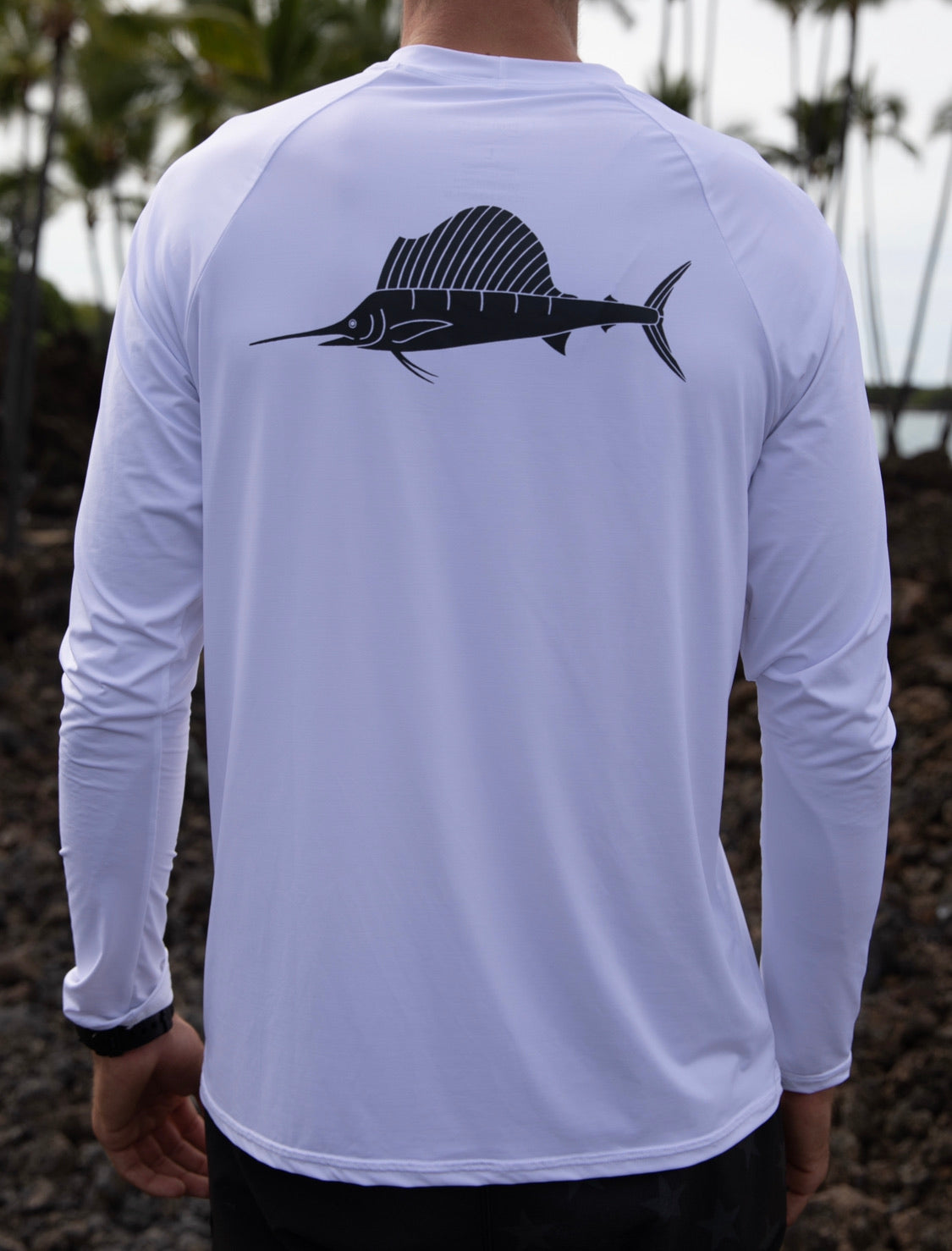 SALE - Loose Fit Longsleeve Sailfish 50 SPF Sun Shirt