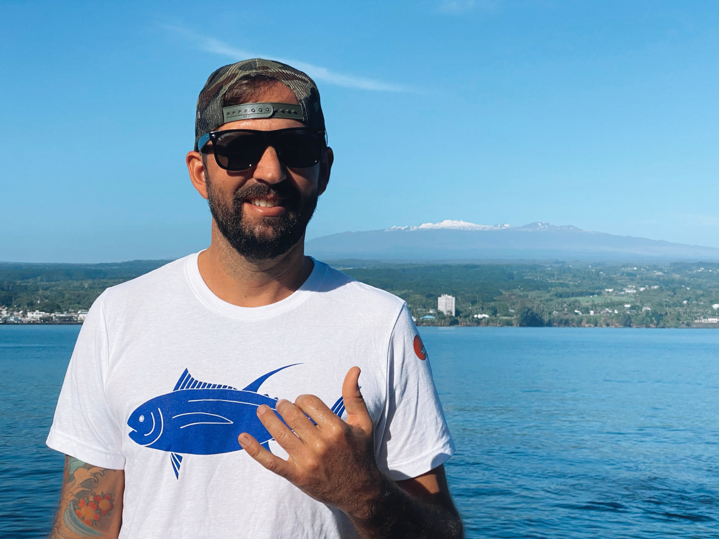 Yellowfin Tuna / Ahi Tri-Blend Tee