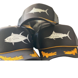 Captain’s Sun Dot Marine Trucker Hat