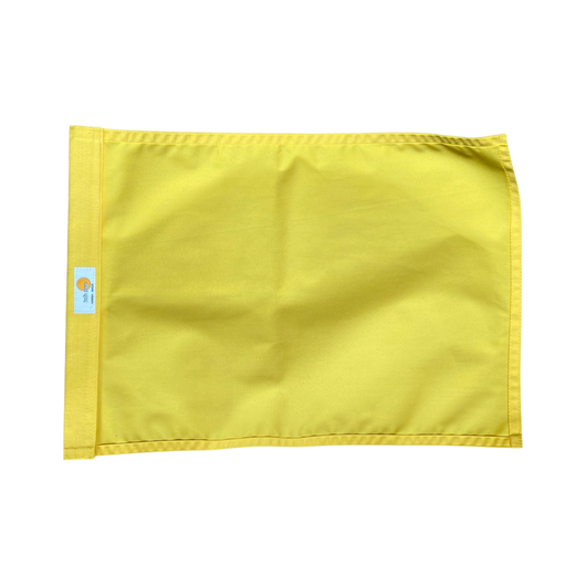 Quarantine Flag - Yellow Sun Dot Flag