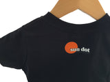 Black Giant Trevally / Ulua Sun Dot Kids T-shirt