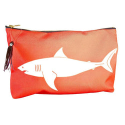 Sundot Marine Flag Shark pouch with Hawaiian print lining and squid lure image